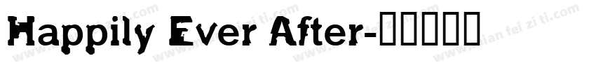 Happily Ever After字体转换